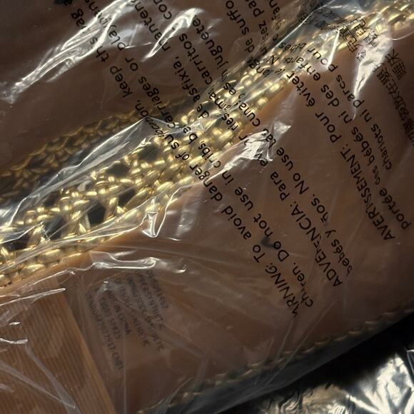 NWT J. Crew crewcuts Girls Basketweave Ballet Flat 5 Mary Jane Gold CJ095 J.Crew - Picture 4 of 5